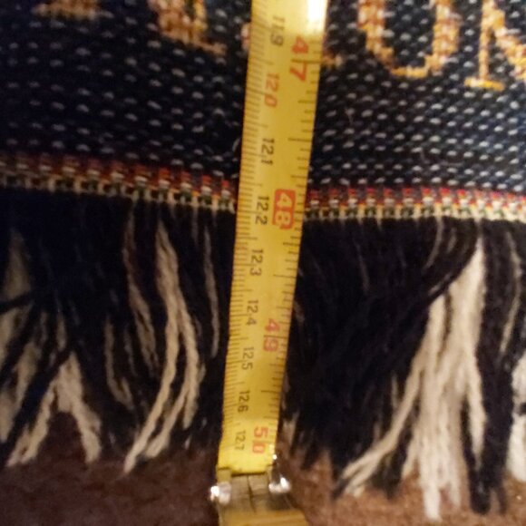Veterans of World War II American Heroes Army Navy Woven Throw 55" x 46" +Fringe - Picture 10 of 12